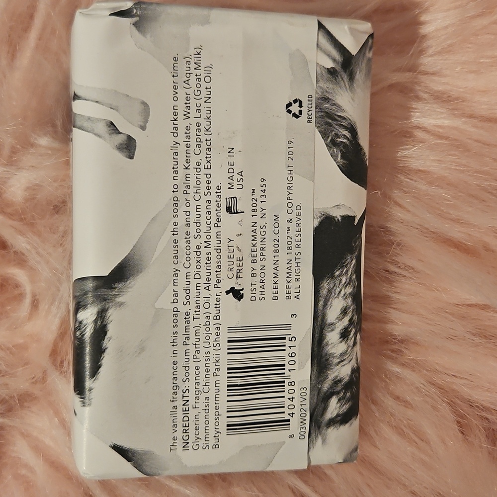 🆕️Beekman 1802 Vanilla Absolute Goat Milk Soap - Picture 6 of 8